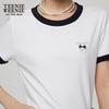 Teenie Weenie Women's Bear Print Round Neck T-Shirt
