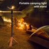 Camping Light with Bracket Rechargeable 90000mAh Camping Lantern Telescoping Waterproof Tent Light for Camping Hiking Fishing