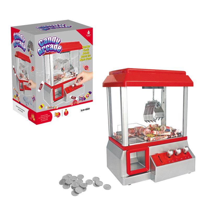 Children's Coin-operated Mini Claw Machine with Music - Large Size Toy for Catching Dolls