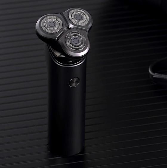 Xiaomi MIJIA Herrenrasierer S500 Elektrorasierer, geeignet zum Rasieren von Bart/Nase/Koteletten, Trocken- und Nassrasur Bart schwebender Kopf