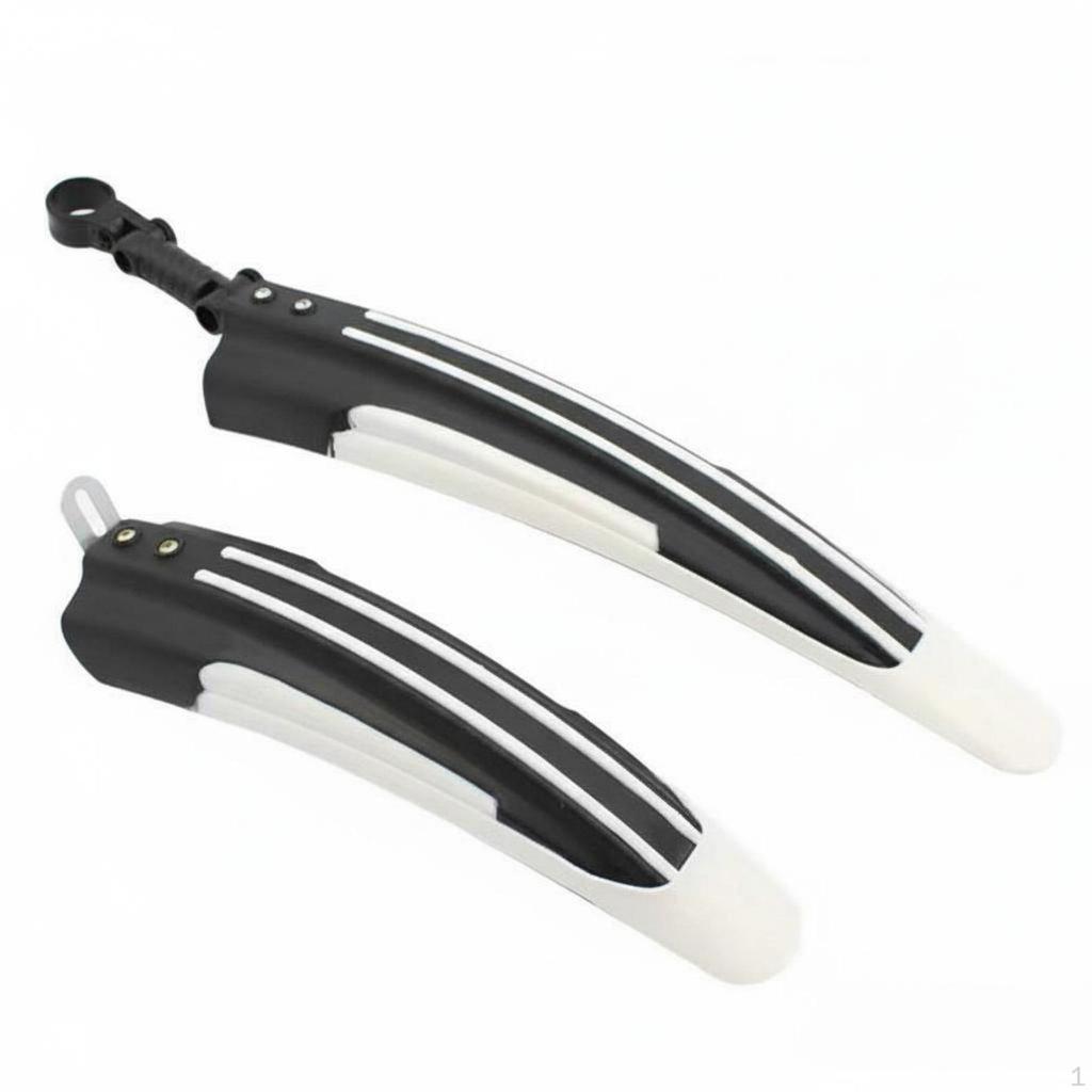 Front and Rear Bike Fenders Full Coverage Universal Mudguard Material