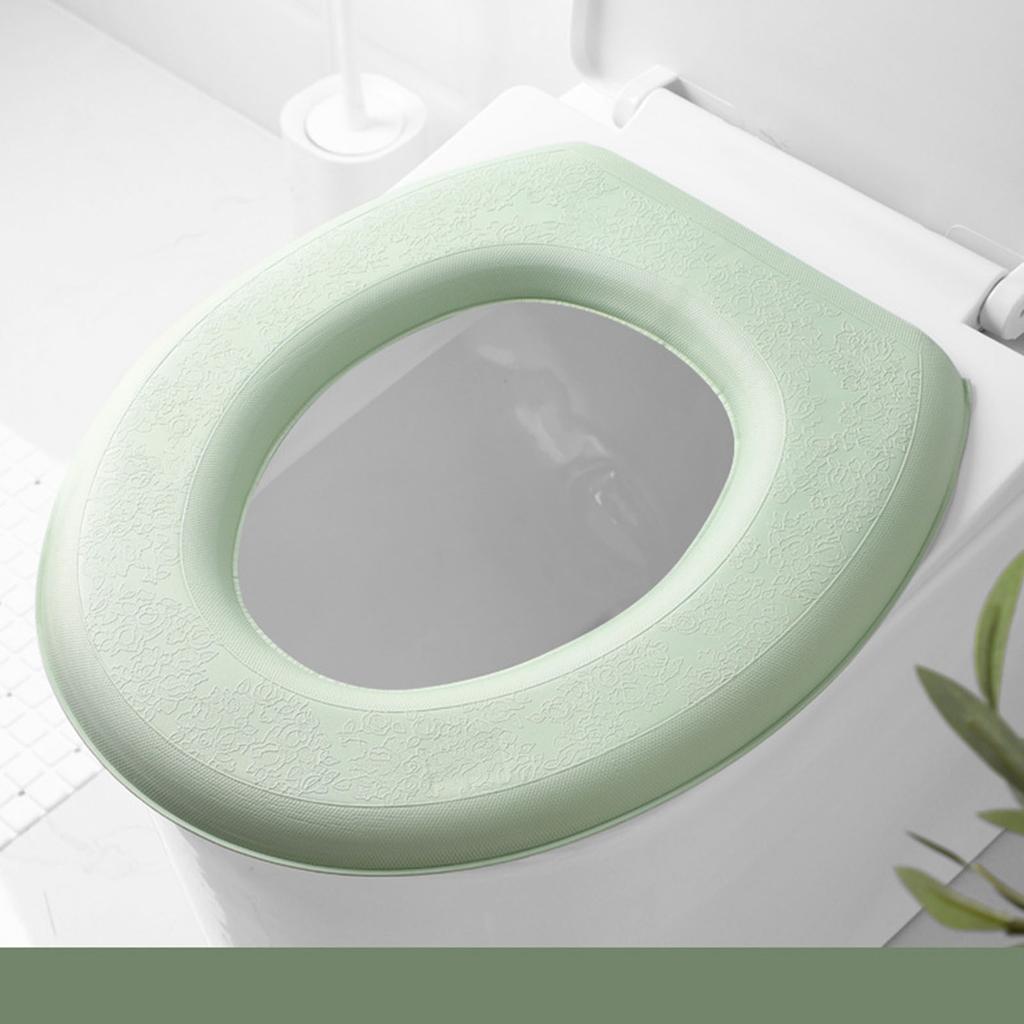Toilet Seat Cushion Waterproof Universal Comfortable Thick Foam Bathroom EVA Toilet Seat Pad for
