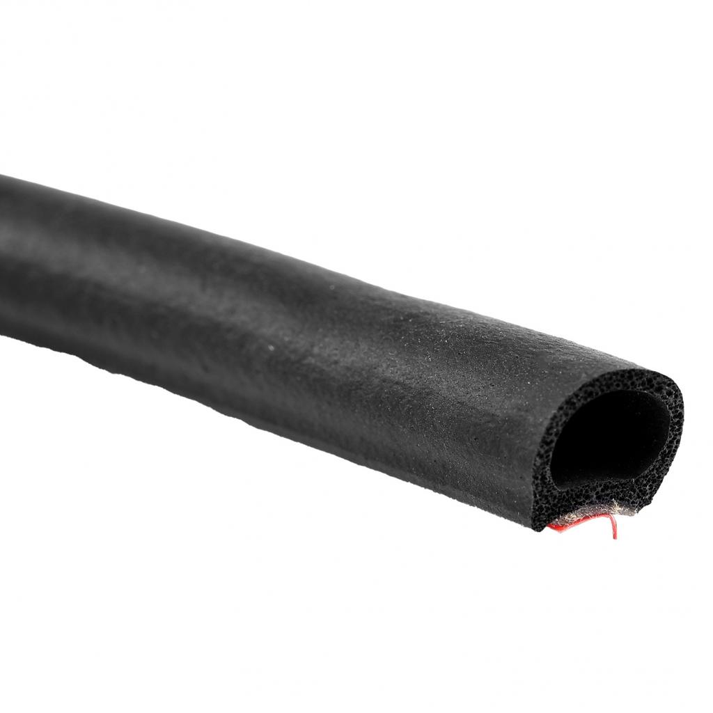 Weatherstrip Seal Hollow Strip Smal D-shape Car Door Rubber Weatherproof