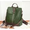 Fashi Large Capacity High Quality PU Zipper Women's Backpacks 2026 New Simple Versatile Classic Style Commute Shoulder Bags