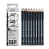 14-Piece Professional Cashmere Pencil Set for Art Students - Ideal for Sketching & Drawing