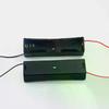 10Pcs/lot Single Slots 18650 Battery Case Holder With Wire Bundle DIY Batteries Storage Boxes 18650 1 Bay Cell Battery Holder