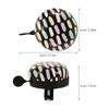 Tire Shape Bicycles Bells Producing Clear Audible Rings Waterproofed Construction Simple Mount On Handlebars For Safety