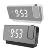 Projection Alarm Clock Time Date Temperature Display 180 Degree Wide Angle HD LED Screen Projectable