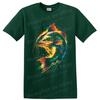 Catfish T Shirt Colorful Neon Aquatic Fish Art Fishing Angler Graphic Tee Gift