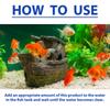 Wasserklärer Für Fischbecken Sicherer Wasserklärer Aquariumreiniger & Fischbeckenspüler Verbessert die Wasserqualität Für Gesunde