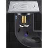 1PC bathroom floor drain bouncing core sealing cover sewer artifact universal press foot type