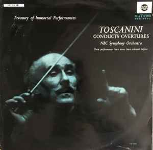 LP Record ARTURO TOSCANINI, NBC SYMPHONIE ORC - Toscanini Dirigiert Ouverturen / To HR21617 RCA VICTOR RED  1964 Germany Classical Used