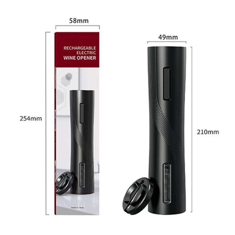 Electric Wine Opener Battery Cork Opener Creative Wine Bottle with Paper Cup Suits for Home | Holes