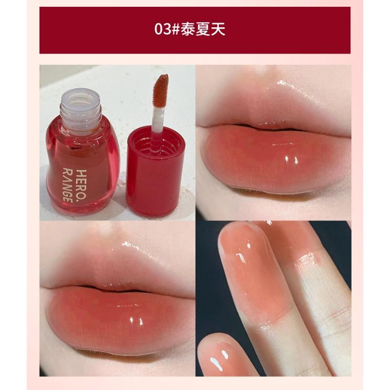 Herorange Mirror Lip Glaze Long Lasting Moisturizing Lip Gloss