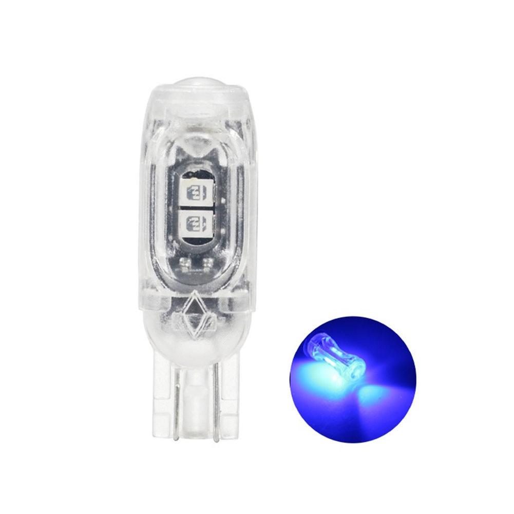 T10 LED žiarovka do auta Signálna lampa Denné svietenie 7 farebných možností