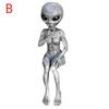Outer Space Alien Ornaments Garden Resin Statue Figurine Home Decoration Gift