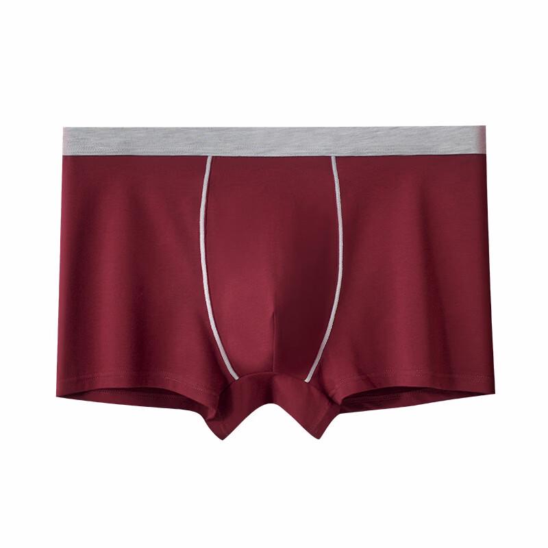 Cai Zhi Yan Men's Modal Boxer Briefs 3-Pack