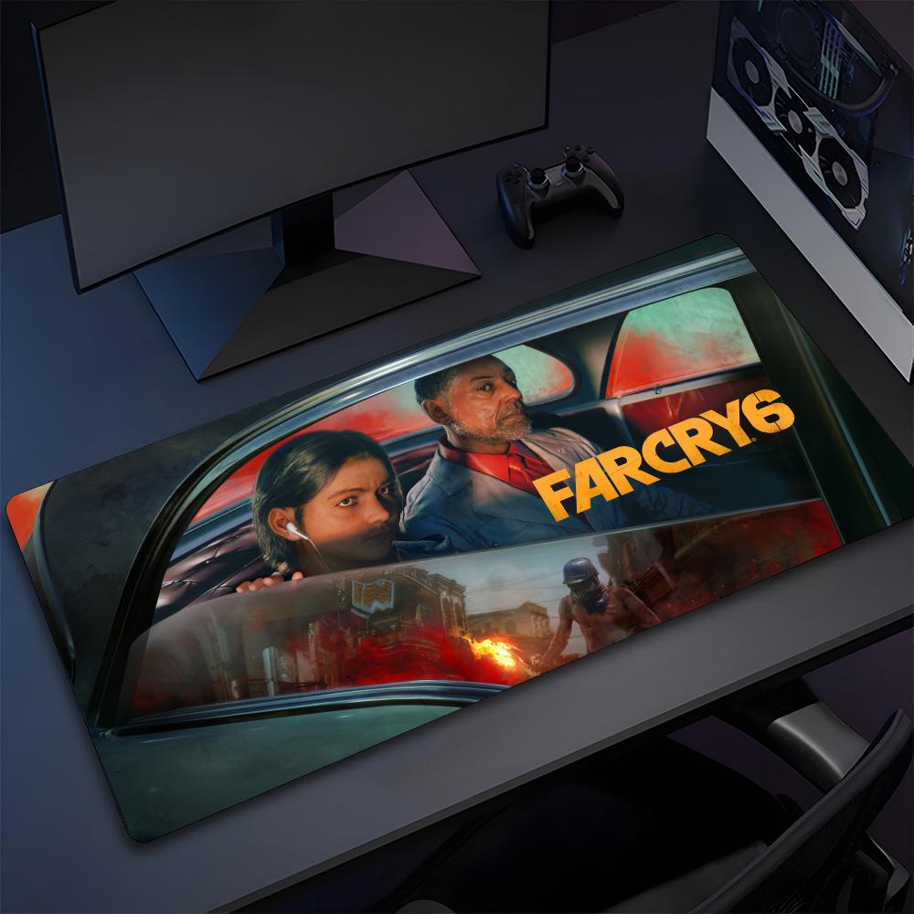 Podložka pod myš Far Cry 6 Vysoce kvalitní podložka pod myš z přírodní gumy Nejprofesionálnější omyvatelná podložka pod myš pro notebook