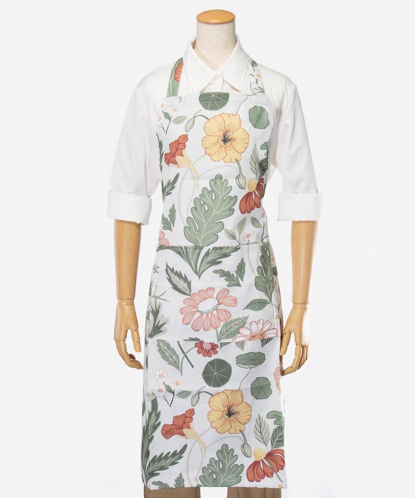 Apron 5796 BLOOM APRONS CREME [Klippan] [Product]