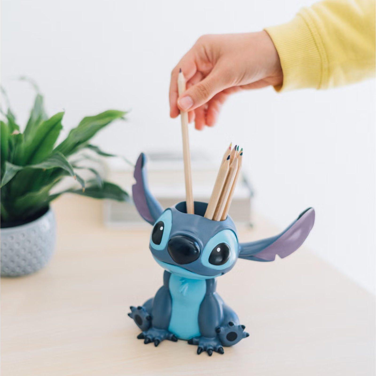 

Stitch Doll Anime Figure Pen Holder Storage Ornament Cute Action Figure Model Collectible Cartoon Toys Gift