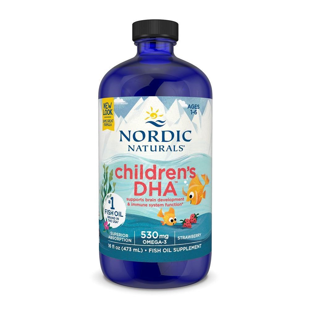 

Childrens DHA Liquid 530 mg EPA 170/ DHA 255 Strawberry, 16 fl oz