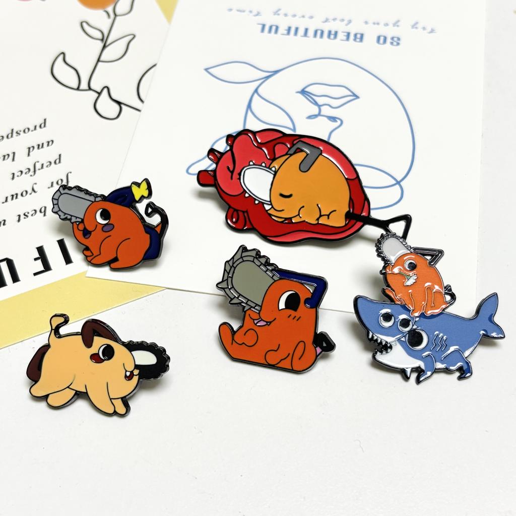 Anime Character Enamel Brooch Badge for Women and Men Cartoon Decorative Pin Punk Accessory Present for Friends Premium Quality