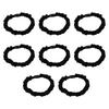 8PCs Stretchy Hair Scrunchies Nonslip Elastic HairBands Gentle Hairtie For Various Hair Type Updos Ponytail Holder