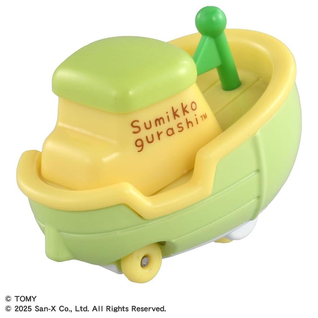 TAKARA TOMY Tomica Dream Tomica SP Sumikkogurashi Dream Boat Penguin Miniature Car Toy for Ages 3 and Up