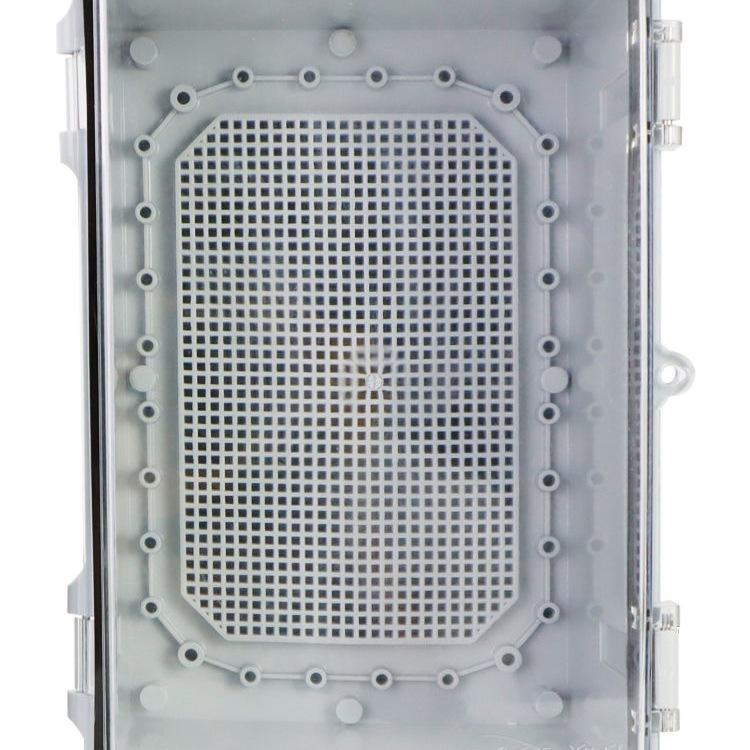 Zamykana wodoodporna skrzynka gniazdkowa zewnętrzna z osłoną przeciwdeszczową