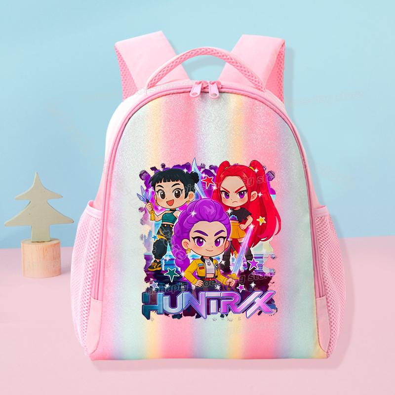 KPop Loveci na démony Škola Duhový Batoh Rumi Mira Zoey Dívka Studentský Batoh Anime Film Ženy Cestovní Batoh Narozeninový Dárek