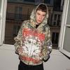 Mens Gothic Streetwear Hoodie 3D Print Zip-Up Loose Fit Casual Sweatshirt