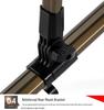 Multi-purpose Aluminum Fishing Rod Holder & Rest with Two-way Ground Stake