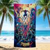 1Pc Spiderman Villains Unite Beach Towel, Quick Dry, Multi-Use for Beach Pool Gym Yoga Home Travel, Christmas, Halloween, Xmas Gift S929473