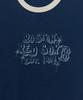 Emelbi Letter Graphic Regular Fit Ringer T-Shirt Bos (D.Navy) (A Type)