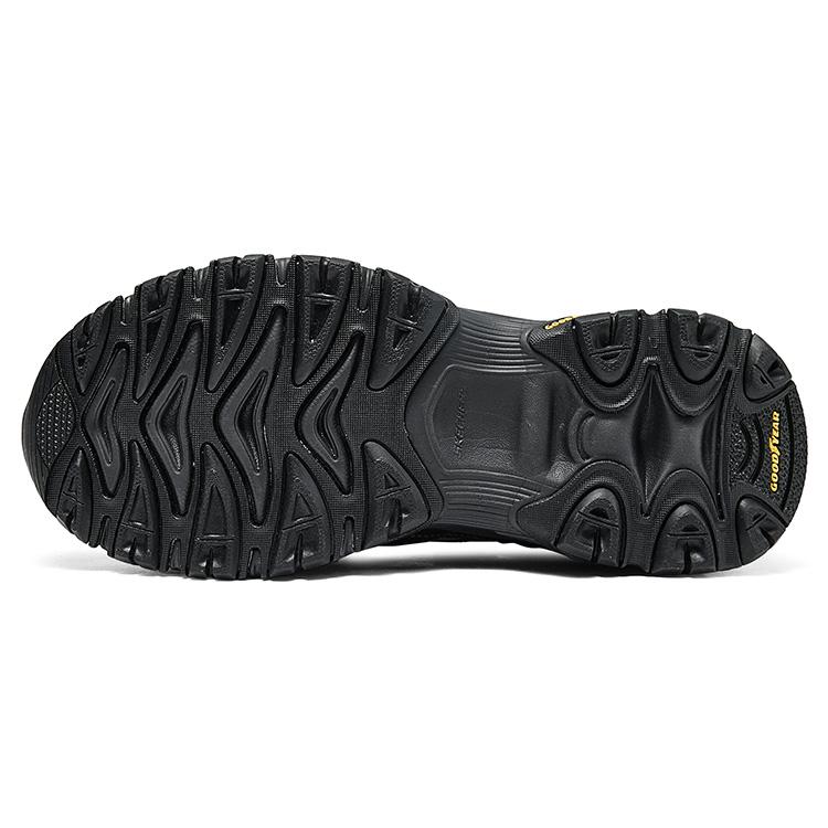 Skechers Outdoor Men Gray Low Top Hiking Shoes Comfortable Versatile 237610-BKTP