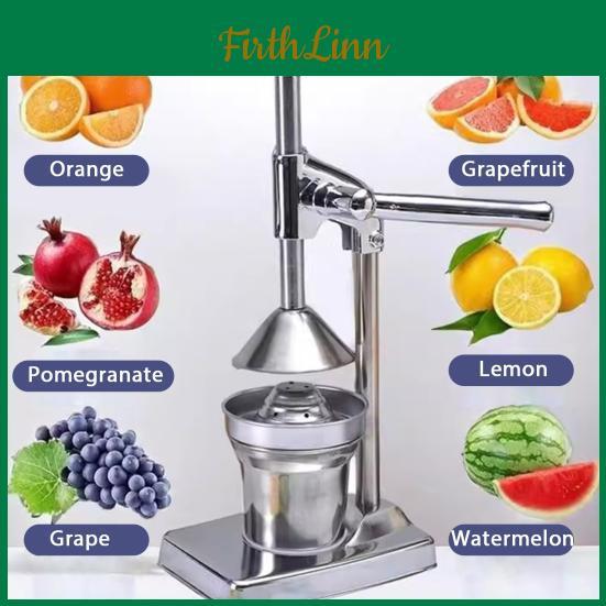 Presă manuală din oțel inoxidabil, storcător manual pentru citrice, presă robustă pentru lămâi, portocale, lime, ușor de curățat, ajutor pentru bucătăria de acasă