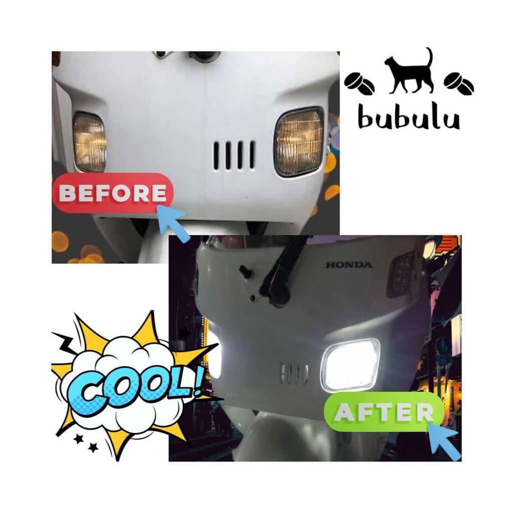 Bubulu LED PH7 Světlomet Hi/Lo Gyro Canopy Kabina Zoomer (Sada 4)