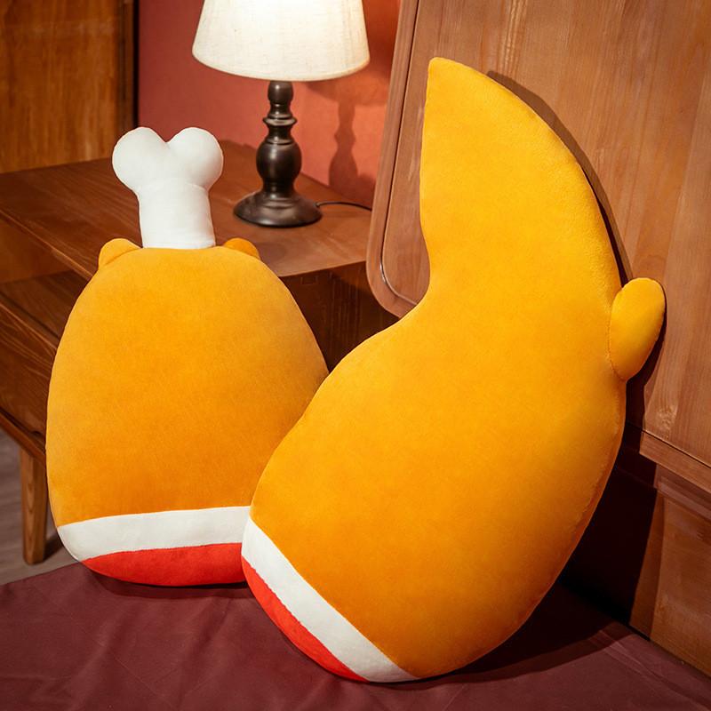 Chicken Turkey Legs Wings Plush Toy Food Stuffed Doll Decoration Gifts Kids