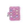 Sun-Star Stationery Chiikawa Goods Ring Notebook with Lock, Locked Notebook, Ribbon S2643782