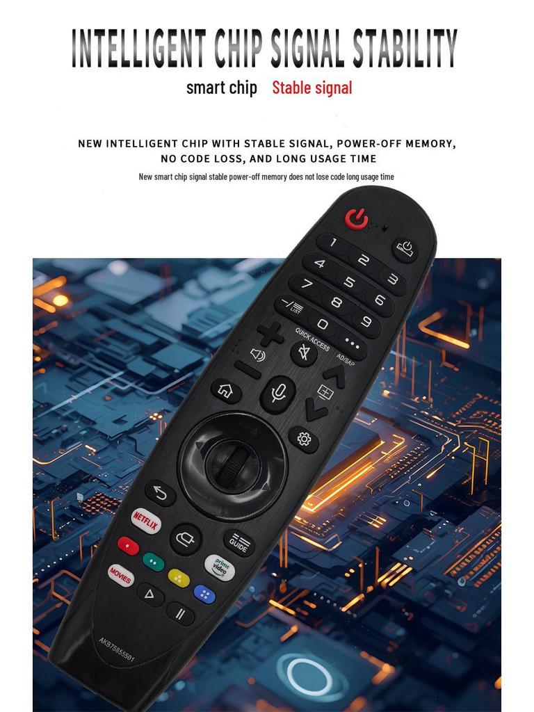 Dálkový ovladač LG Smart TV s Bluetooth a hlasovou funkcí (Model AKB75855501)