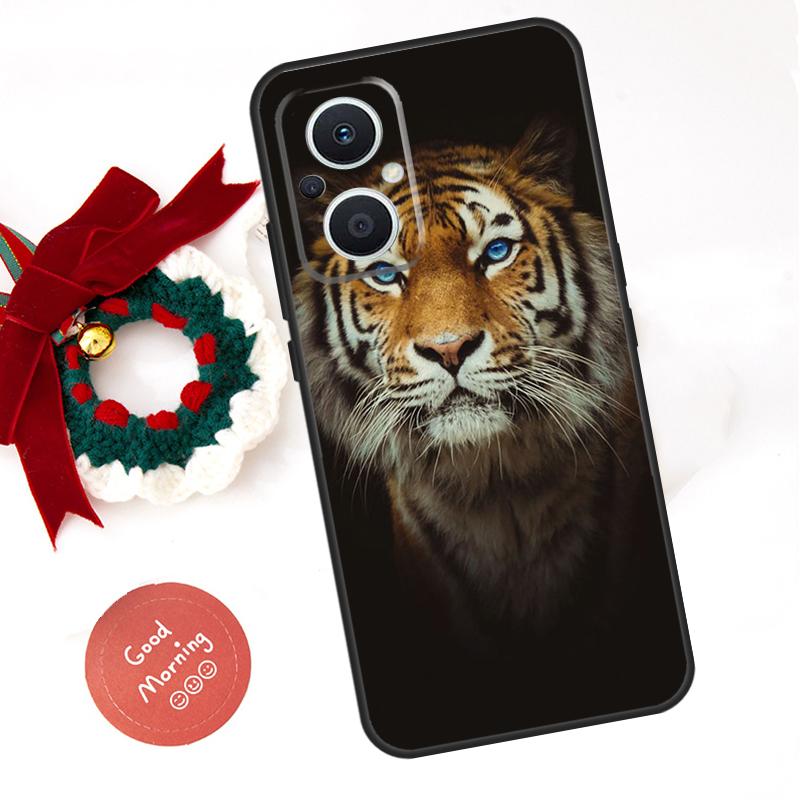 Animal Tiger Funda For OPPO Reno 8 Lite 10 11 12 13 14 Pro 11F 12F 13F 14F OPPO Find X8 X5 X6 X9 Pro Case