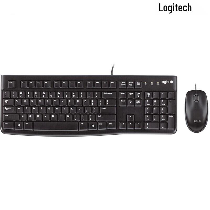 Logitech MK120 Wired Keyboard and Mouse Combo