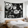 Anime Fan Theme Print Tapestryn for Dorm Bedroom Living Room Wall Decor Party Daily Use High Quality MultiSize Design