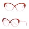 Infinity Oversized Frame Reading Glasses for Women Round Montage Style Eyeglasses Prescription Presbyopia Diopter +1.0 To +4.0