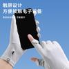 Summer Sunscreen Gloves, Women's UV Protection, Color Matching, Non-slip Driving, Ice Silk Outdoor Cycling Sports, Thin Gloves