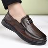Fashion Soft Sole Comfortable Driving Shoes Mens Slip on Walking Shoes Men's Spring Luxury Brand Loafers Fashion Leather Casual Shoes