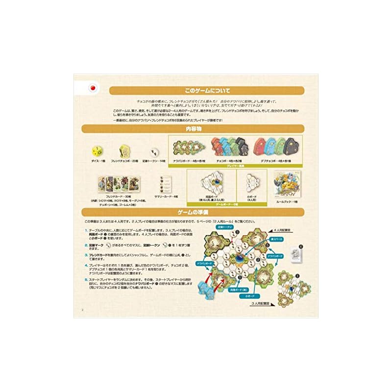 Square Enix Board Game Chocobo's Party Up! 7x30x30cm