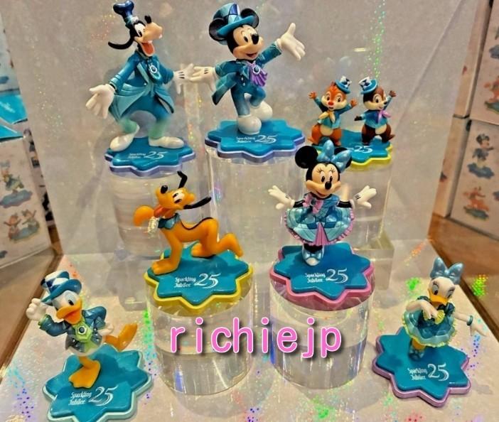 Japan Tokyo Disney Sea 25th Anniv. Mickey Jubilee Figure set