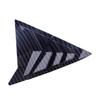 1 Pair Carbon Fiber Style ABS Car Rear Left & Right Side Vent Window Scoop Louver Cover Trim Fit for Hyundai Elantra 2011-2015