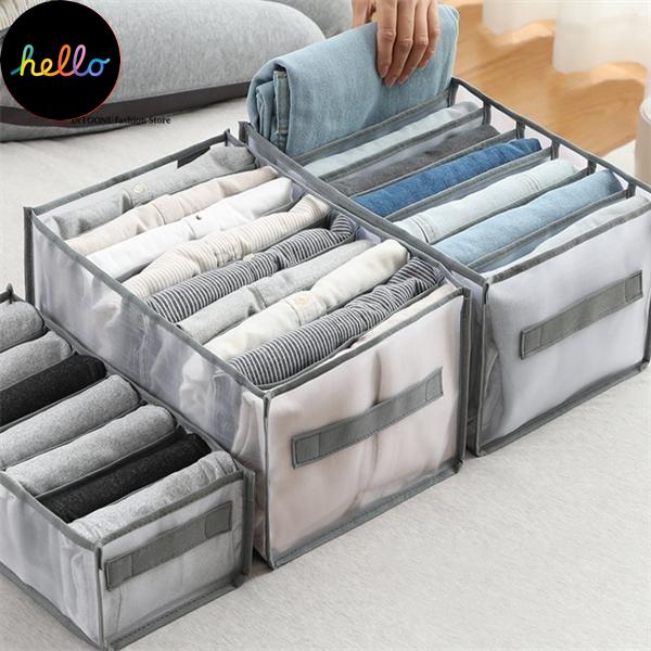 Folding Closet Organizer Panties and Socks Storage Boxes Wardrobe Clothes Underwear Organizer Drawers Clothes Separator
